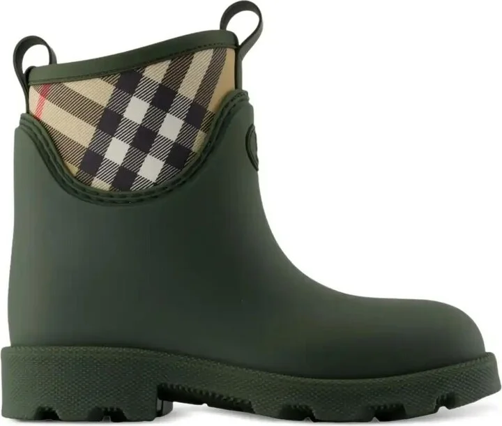 Signature-Check Rain Boots