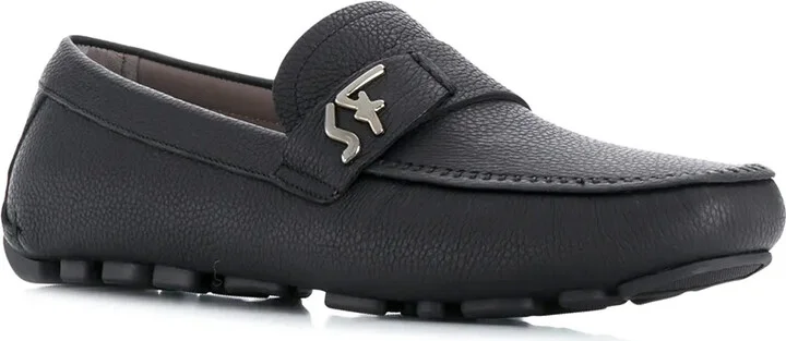 Signature Driver logo plaque loafers - Image 2