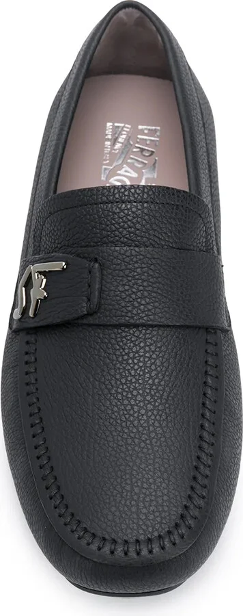 Signature Driver logo plaque loafers - Image 4