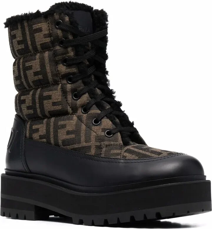 Signature FF-logo combat boots - Image 2