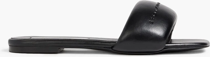 Signature logo-appliquéd padded sandals