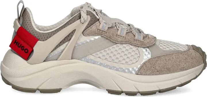 Signature mesh-panelled sneakers