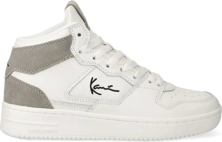 Signature-Panel High-Top Trainers