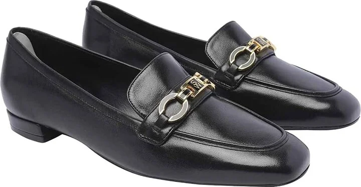 Signature Square Leather Loafers - Image 2