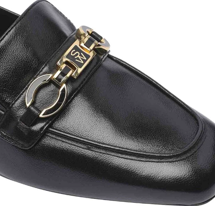 Signature Square Leather Loafers - Image 4