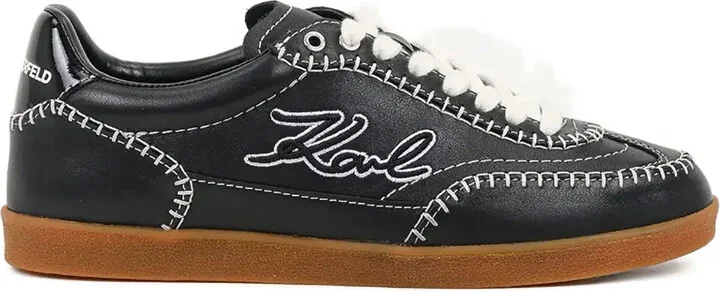 Signature-Stitching Trainers
