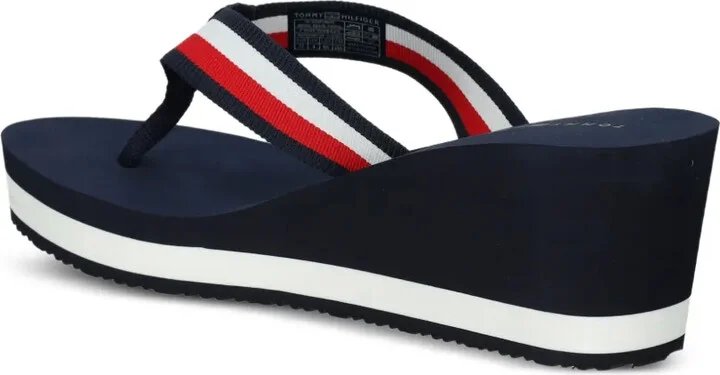 Signature Strap Wedge Flip-Flops - Image 3