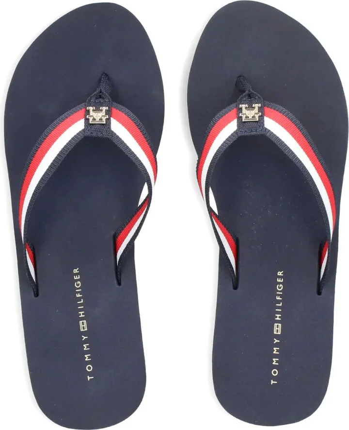 Signature Strap Wedge Flip-Flops - Image 4