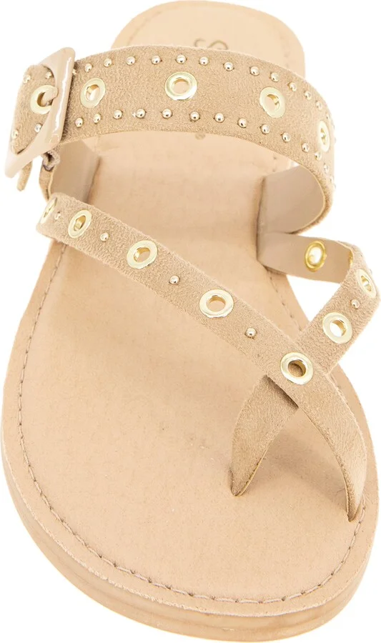 Silas Studded Toe Loop Sandal - Image 3
