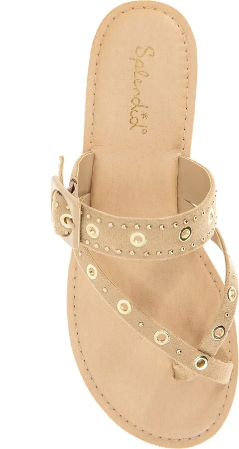 Silas Studded Toe Loop Sandal - Image 6
