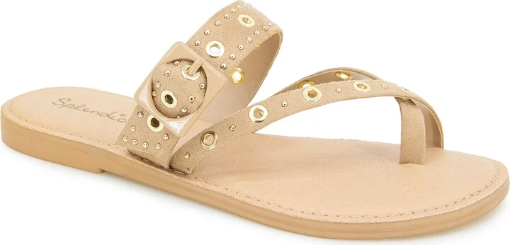 Silas Studded Toe Loop Sandal