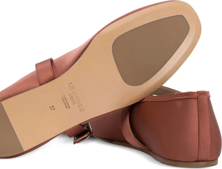 Silk Buckle Flats - Image 4