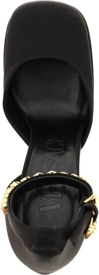 Silk Satin Platform Pumps - Image 4