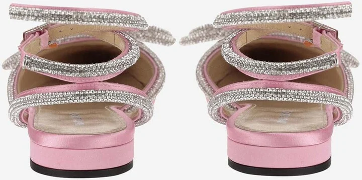 Silk Slingback With Bow - Image 3