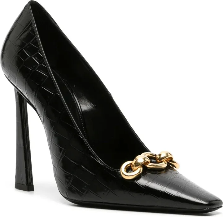 Silvana 110mm chain-detail pumps - Image 2