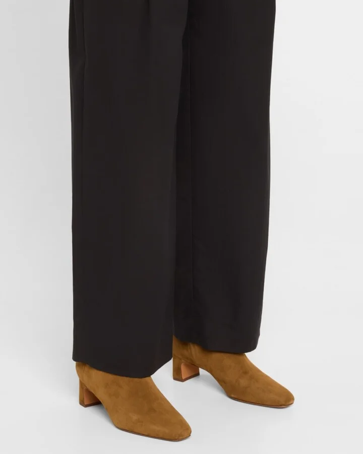 Silvana Suede Zip Booties - Image 3