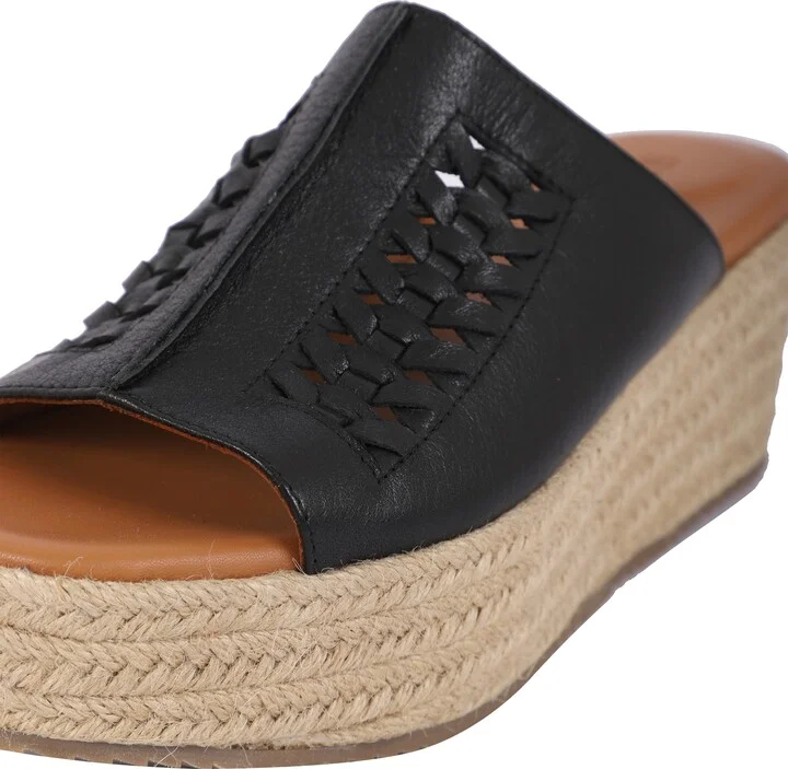 Silvana Woven Platform Slide Sandal - Image 5