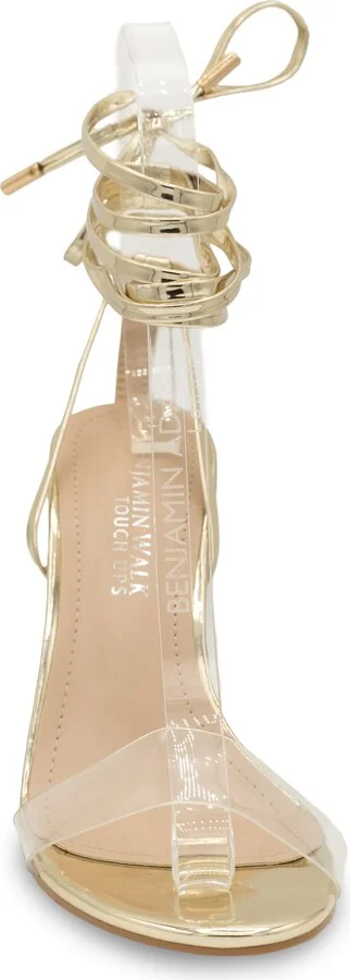 Silver Ankle Wrap Sandal - Image 5