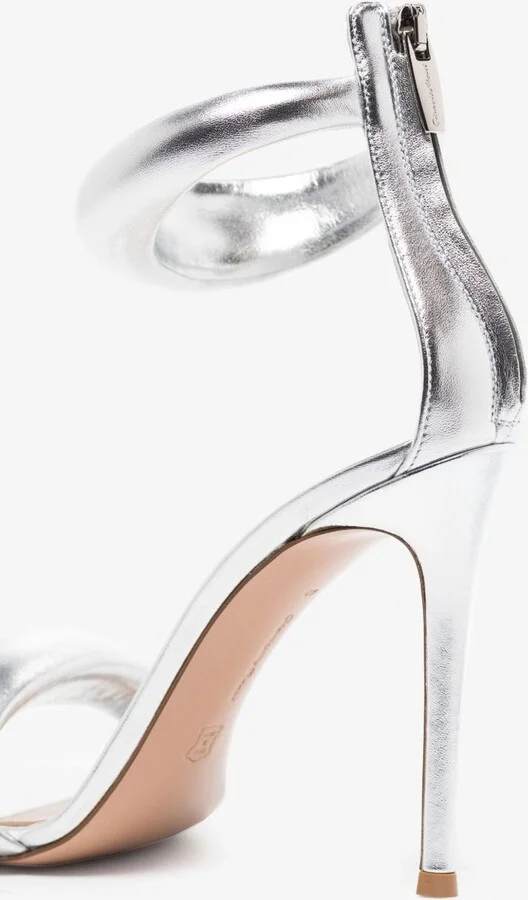 Silver Bijoux 105 Leather Sandals - Image 4