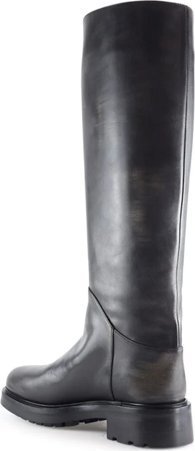 Silver / Black Alva Boots, Vintage Black - Image 2