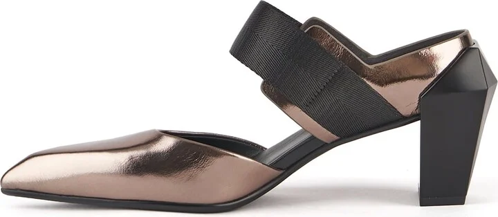 Silver / Black Gem Mule Mid - Gun Metal - Image 4