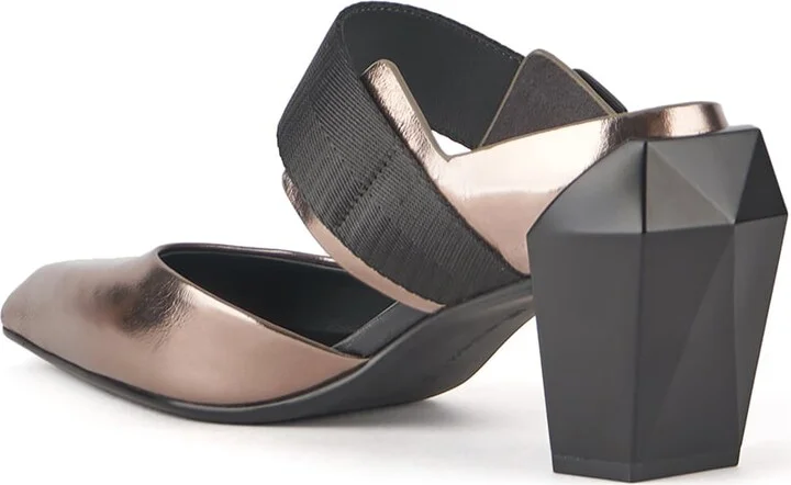 Silver / Black Gem Mule Mid - Gun Metal - Image 5