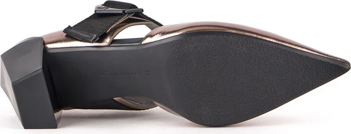 Silver / Black Gem Mule Mid - Gun Metal - Image 7