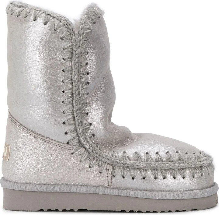 Silver Boots Women