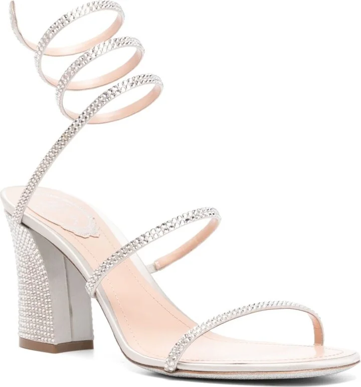 Silver Cleo Sandals - Image 2