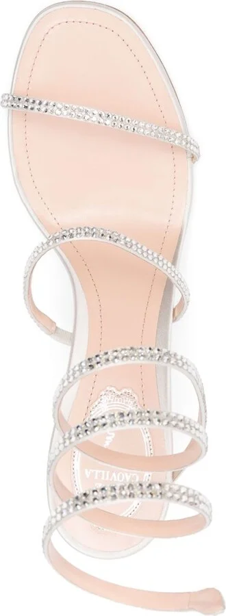 Silver Cleo Sandals - Image 4