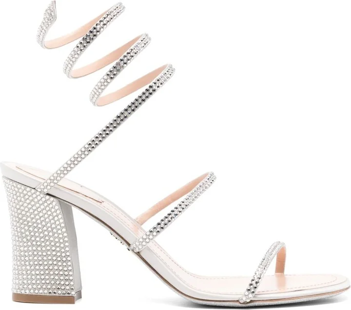Silver Cleo Sandals