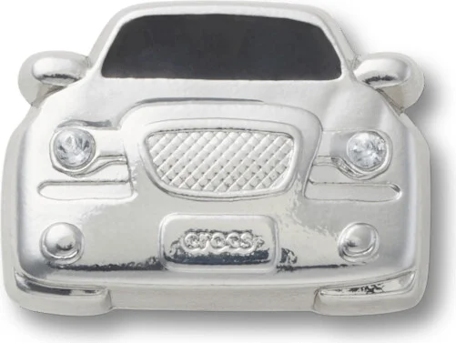 Silver Crocs Car