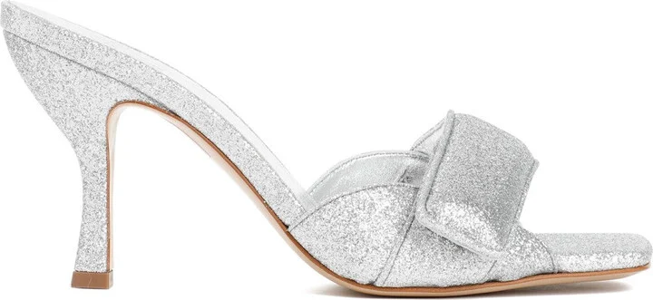 Silver Glitter Alodie Sandals