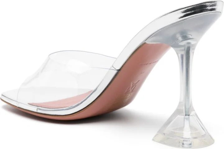 Silver Lupita 95 Mules - Image 3