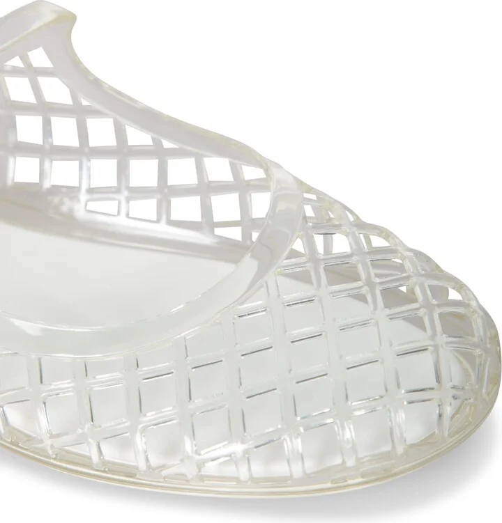 Silver Mary Jane Slide Sandals - Image 4