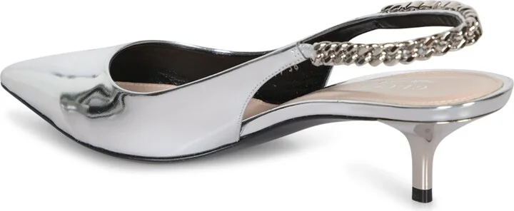 Silver Slingback Signoria Sandal - Image 3