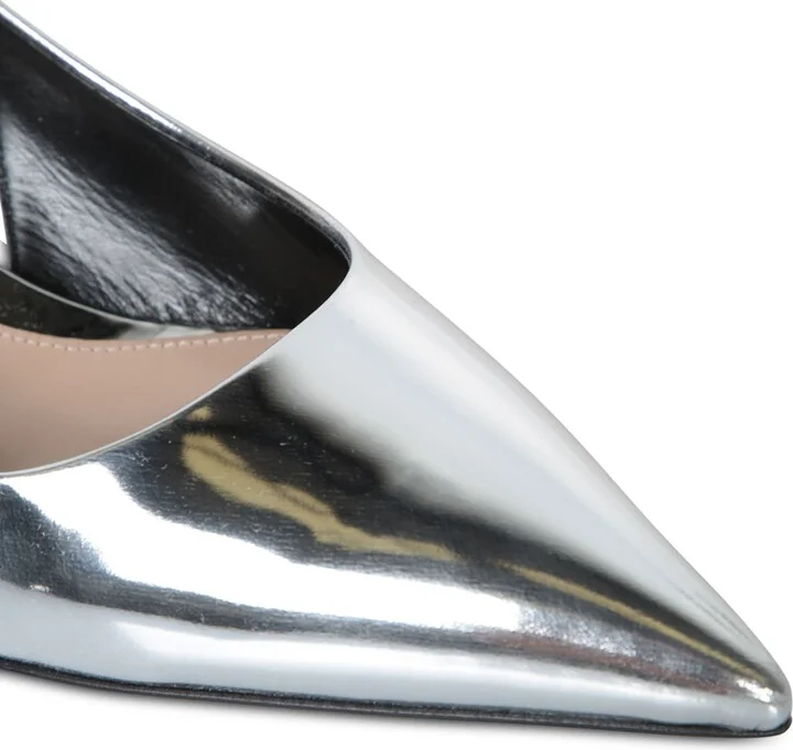 Silver Slingback Signoria Sandal - Image 4