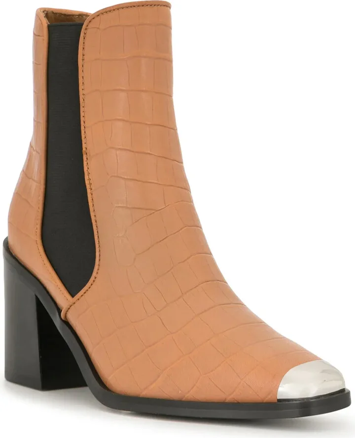 Silver Toe Cap Boots - Image 2