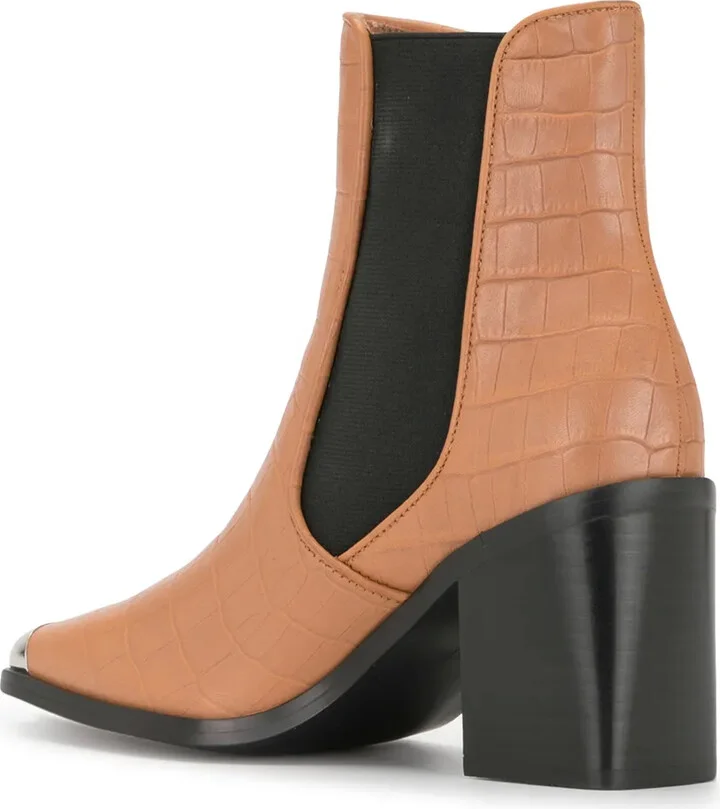 Silver Toe Cap Boots - Image 3