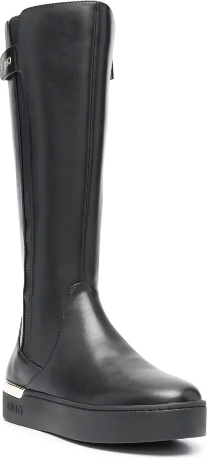 Silvia 89 logo-print boots - Image 2