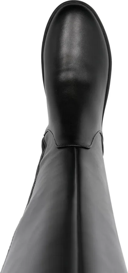 Silvia 89 logo-print boots - Image 4