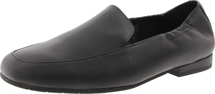 SIM Womens Faux Leather Flat Shoes