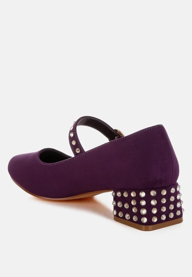 Sima Studded Mary Jane Pumps - Image 2