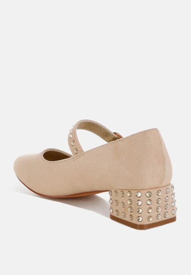 Sima Studded Mary Jane Pumps - Image 5