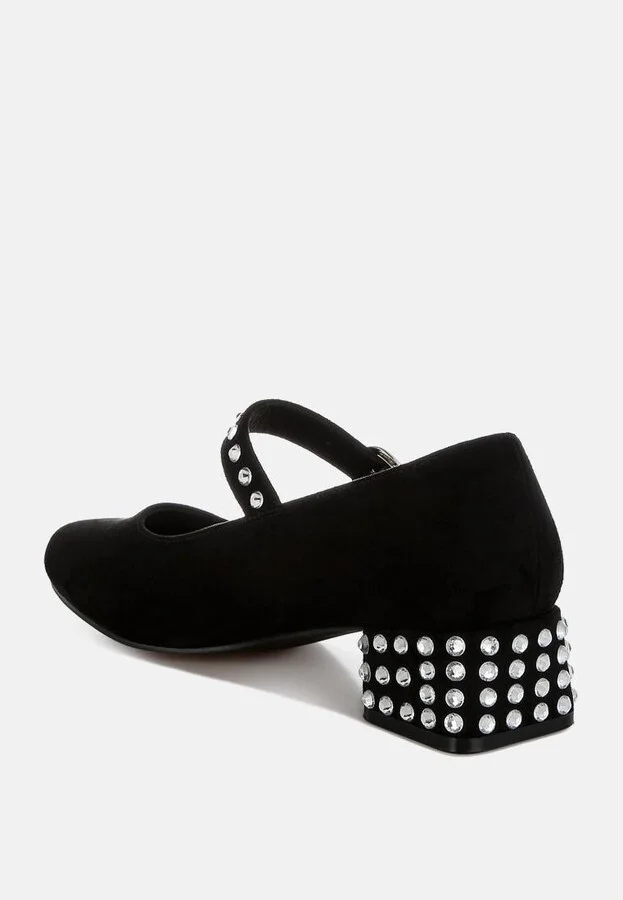 Sima Studded Mary Jane Pumps - Image 6