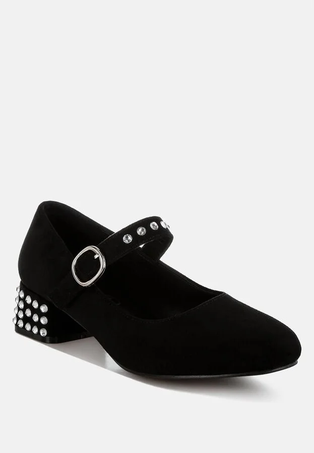 Sima Studded Mary Jane Pumps - Image 7