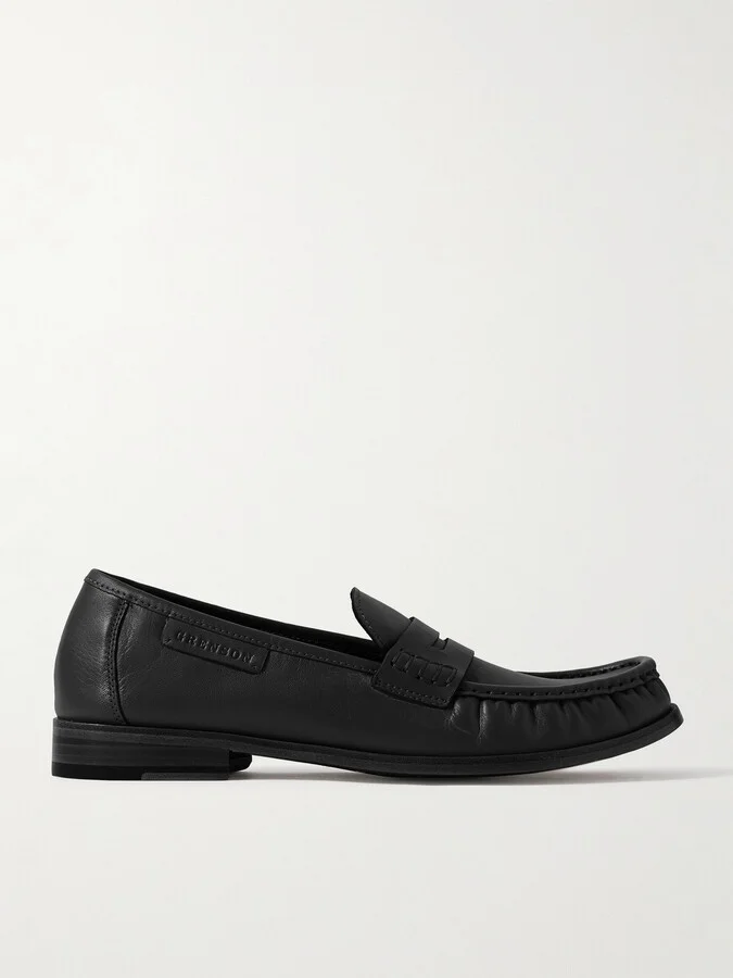 Simeon Leather Penny Loafers