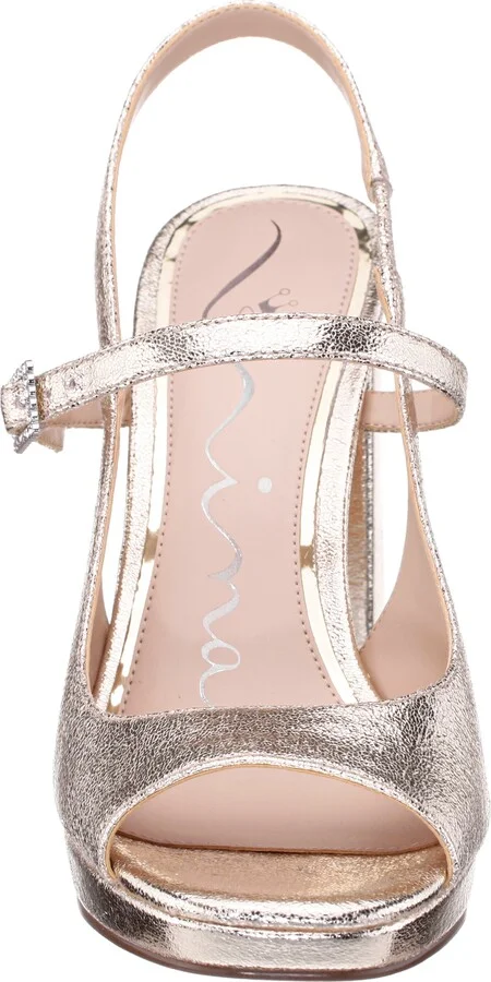 Simeon Slingback Peep Toe Platform Sandal - Image 3