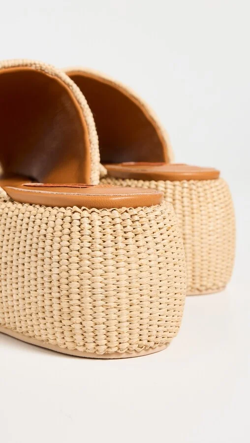 Simon Miller F285 Raffia Cloudy Platform - Image 4