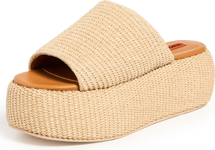 Simon Miller F285 Raffia Cloudy Platform